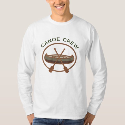 Canoe Crew Canoeing Water Sports T_Shirt