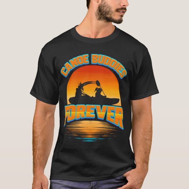 Canoe driver for paddle club canoe partner excurs T-Shirt (Front)
