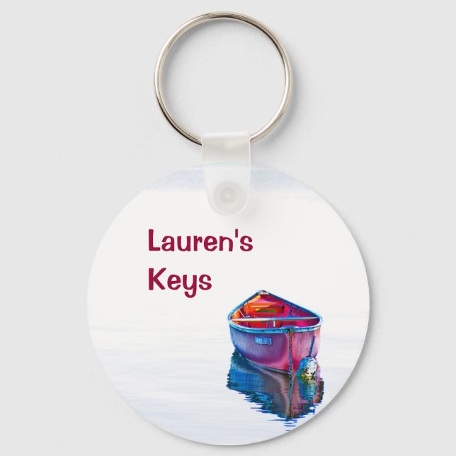 Canoe Evening Keychain (Front)