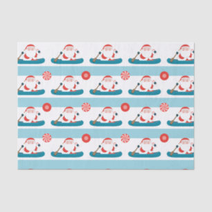 Canoe Kayak Camping Christmas Tissue Paper