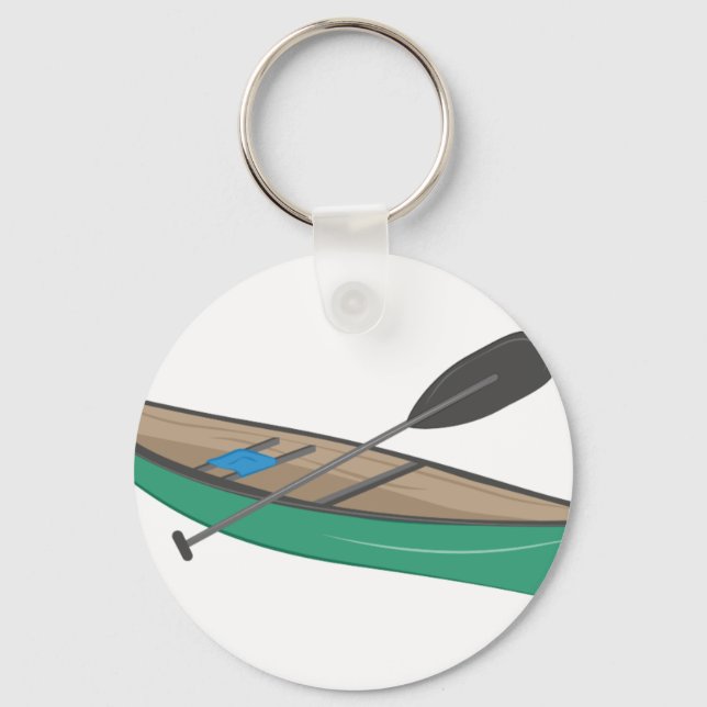 Canoe Keychain (Front)