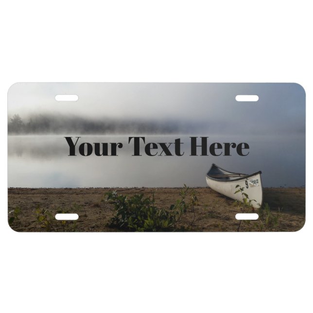 Canoe License Plate (Front)