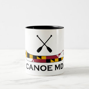 Canoe Maryland Two-Tone Coffee Mug