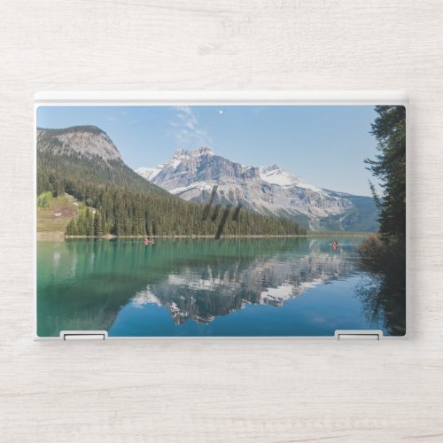 Canoe on famous Emerald Lake _ Yoho NP Canada HP Laptop Skin