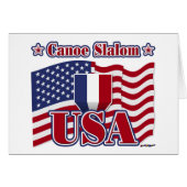 Canoe Slalom USA (Front Horizontal)