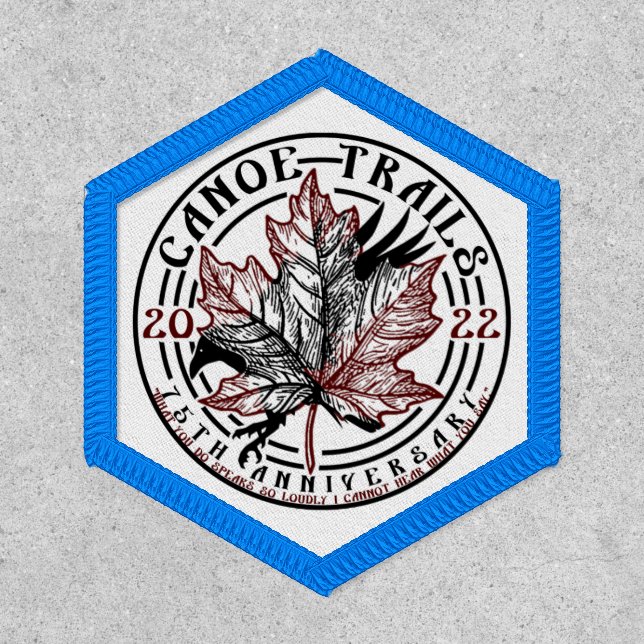 Canoe Trails Hex Patch 2022 (Front)