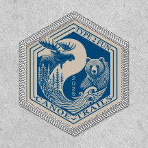 Canoe Trails Hex Patch 2025