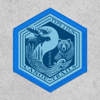 Canoe Trails Hex Patch 2025