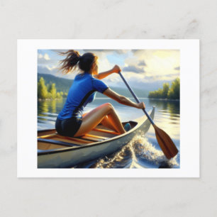 Canoe Trip, Postcard