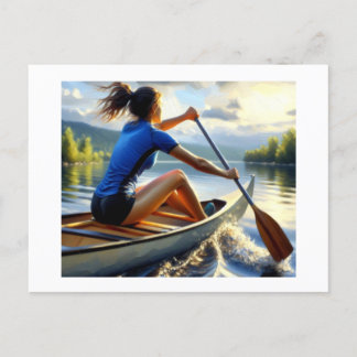Canoe Trip, Postcard