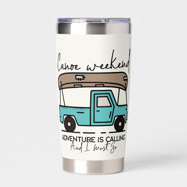 Canoe Weekend Insulated Tumbler (Front)