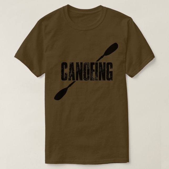Canoeing 3 T-Shirt (Design Front)