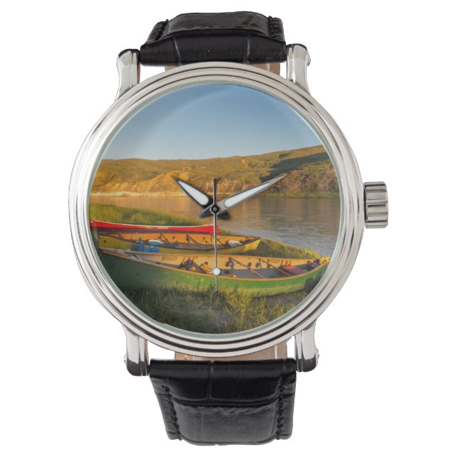 Canoeing Along The White Cliffs Of Missouri Watch (Front)