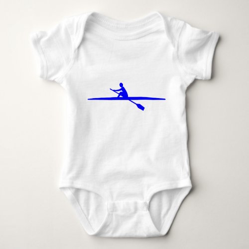 Canoeing _ Blue Baby Bodysuit