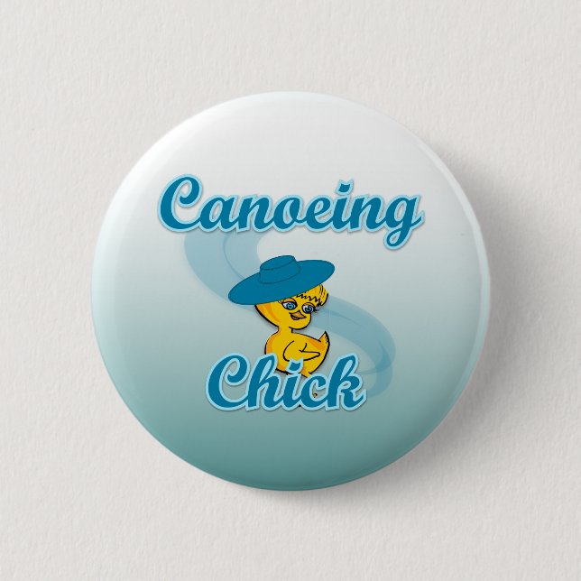 Canoeing  Chick #3 Button (Front)