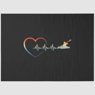 Canoeing Heartbeat Kayaking Tissue Paper