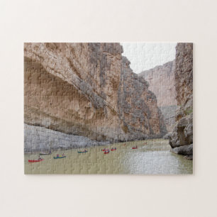 Canoeing in Big Bend National Park Jigsaw Puzzle