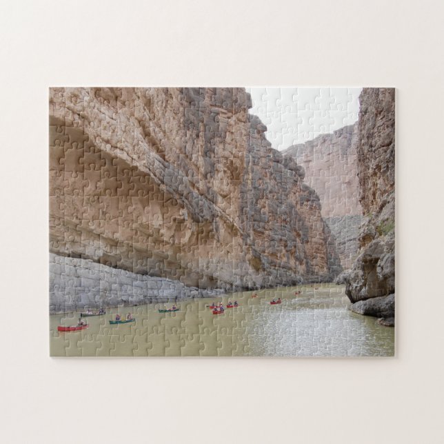 Canoeing in Big Bend National Park Jigsaw Puzzle (Horizontal)