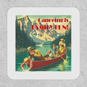 Canoeing Is Family Fun Patch