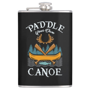 Canoeing - Paddle Your Own Canoe Flask