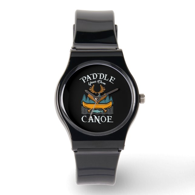 Canoeing - Paddle Your Own Canoe Watch (Front)