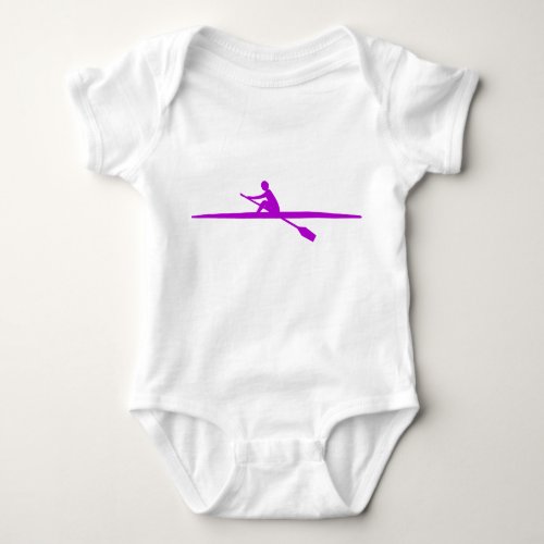 Canoeing _ Purple Baby Bodysuit