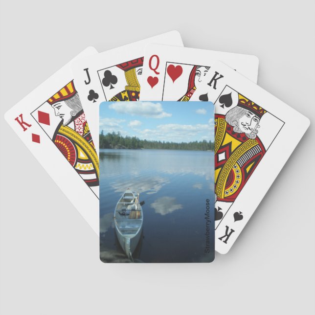 Canoeing the Boundary Waters v.1 Poker Cards (Back)