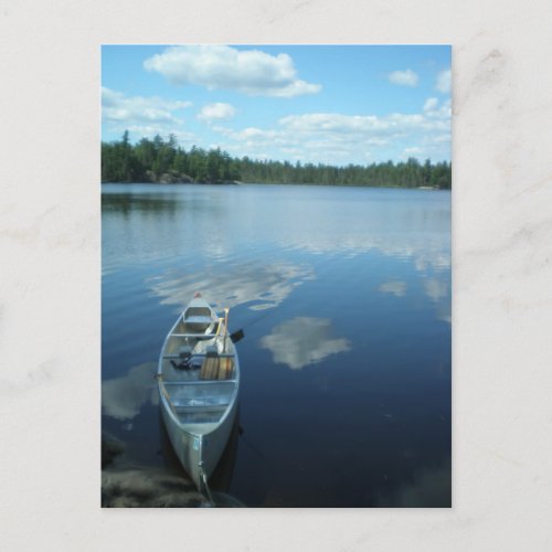 Canoeing the Boundary Waters v1 Postcard