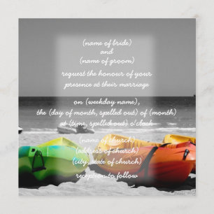 canoes Invitation