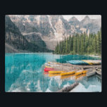 Canoes on Moraine Lake Banff National Park Canada Jigsaw Puzzle<br><div class="desc">This stunning jigsaw puzzles features colorful reflections of canoes on the water of Moraine Lake in the Banff National Park,  Canada.
#morainelake #lake #moraine #banff #nattionalpark #canada #scenic #travel #vacation #outdoors #mountains #alberta #lakelouise #jigsaw #puzzle #jigsawpuzzle #gifts #fun #stockingstuffers #reflections #games #landscape #nature #canoes #sports #activities #active #exercise #fitness</div>