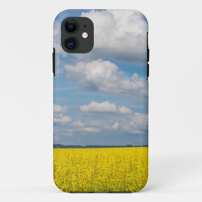 Canola Field & Clouds Case-Mate iPhone Case (Back)