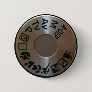 Canon 500D Mode Dial Badge Pinback Button
