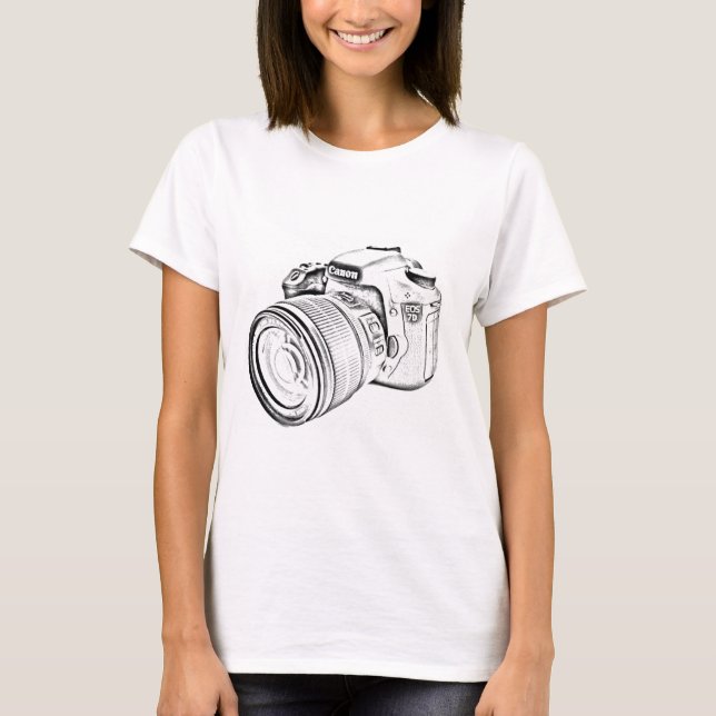 Canon 7d T-Shirt (Front)