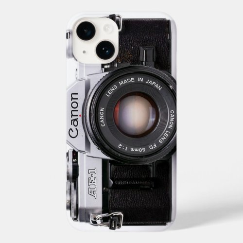 Canon AE_1 Vintage Camera Case_Mate iPhone 14 Case