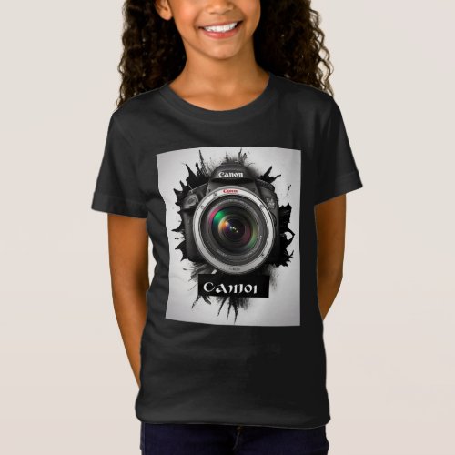 Canon Camera Logo T_Shirt