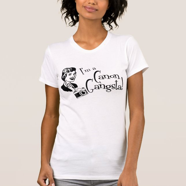 Canon Gangsta T-Shirt (Front)