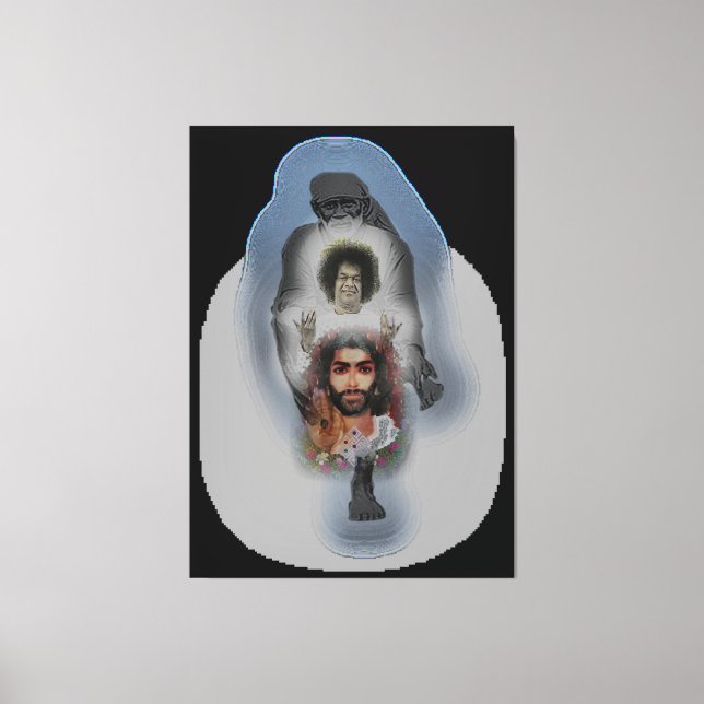 Canon Legends  Sai Baba Canvas Print (Front)
