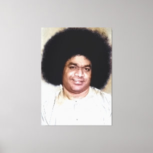 Canon Legends Sathya Sai Baba - Canvas Print