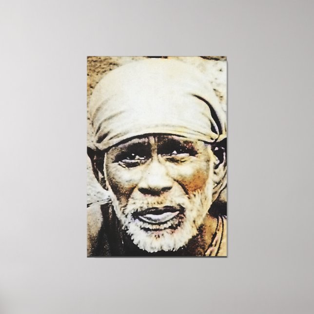 Canon Legends Shirdi Sai Baba - Canvas Print (Front)
