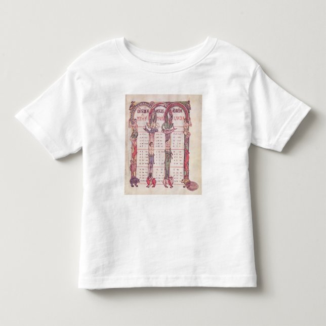 Canon tables of the Evangelists Toddler T-shirt (Front)