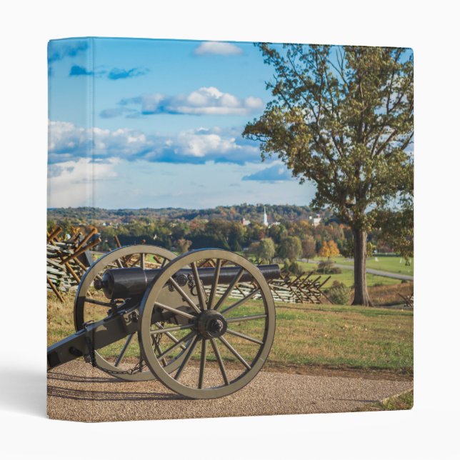 Canons at Gettysburg 3 Ring Binder (Front/Spine)