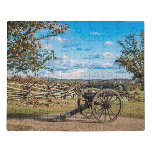 Canons at Gettysburg Jigsaw Puzzle