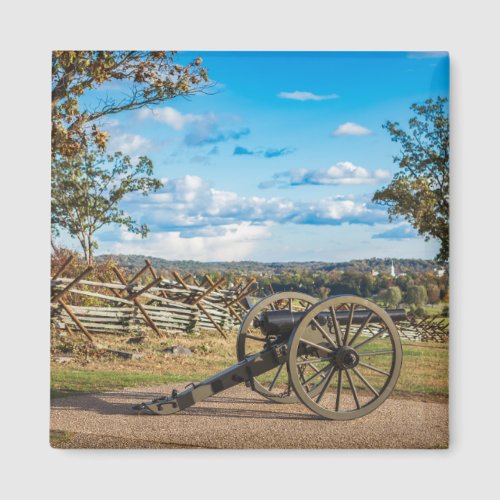 Canons at Gettysburg Magnet