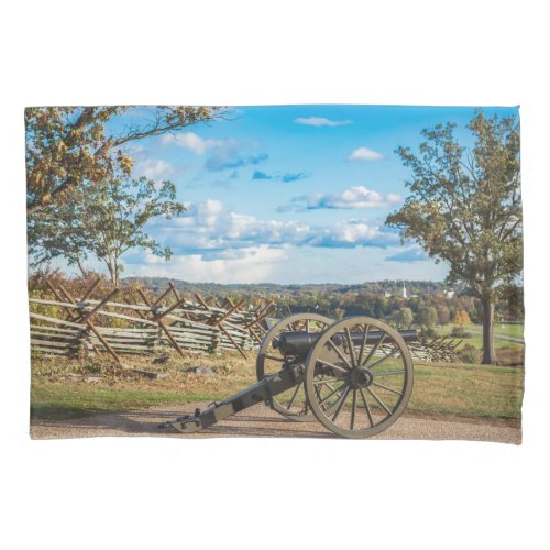 Canons at Gettysburg Pillow Case