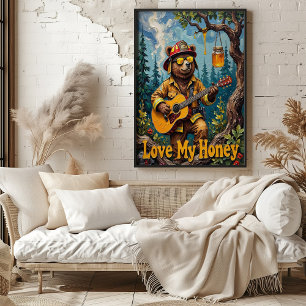 Canopy Chords: Bear's Sweet Melodies Poster