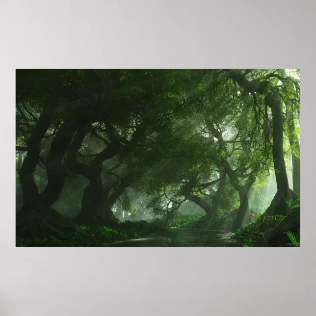 Canopy Creek Poster | Zazzle