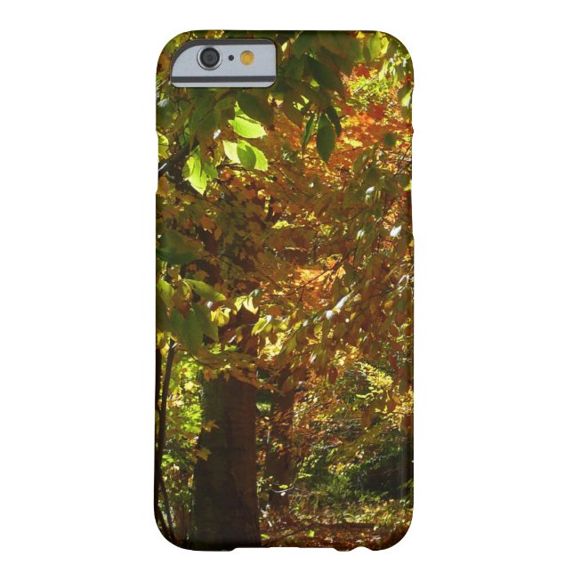 Canopy of Fall Leaves II Yellow Autumn Photography Case-Mate iPhone Case (Back)