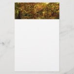Canopy of Fall Leaves II Yellow Autumn Photography Stationery