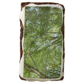 Canopy of Spring Leaves Green Nature Scene Brownie (Rotated)