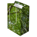 Canopy of Spring Leaves Medium Gift Bag